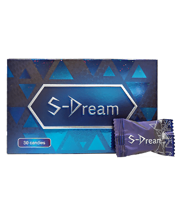 Kẹo sâm S-Dream (1hộp/30 viên) - Cường Dương Bổ Thận