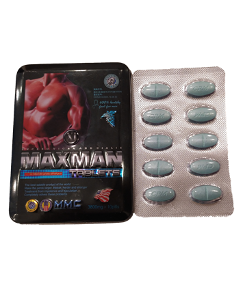 Thuốc cường dương MAXMAN TABLETS 3800mg x 10 Viên