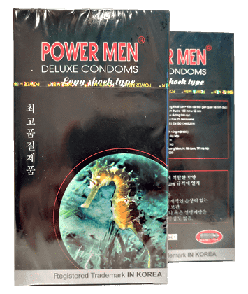 Bao cao su POWER MEN kéo dài thời gian quan hệ (Hộp 12 cái)