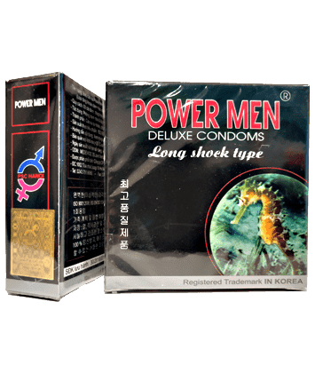 Bao cao su POWER MEN kéo dài thời gian quan hệ (Hộp 3 cái)